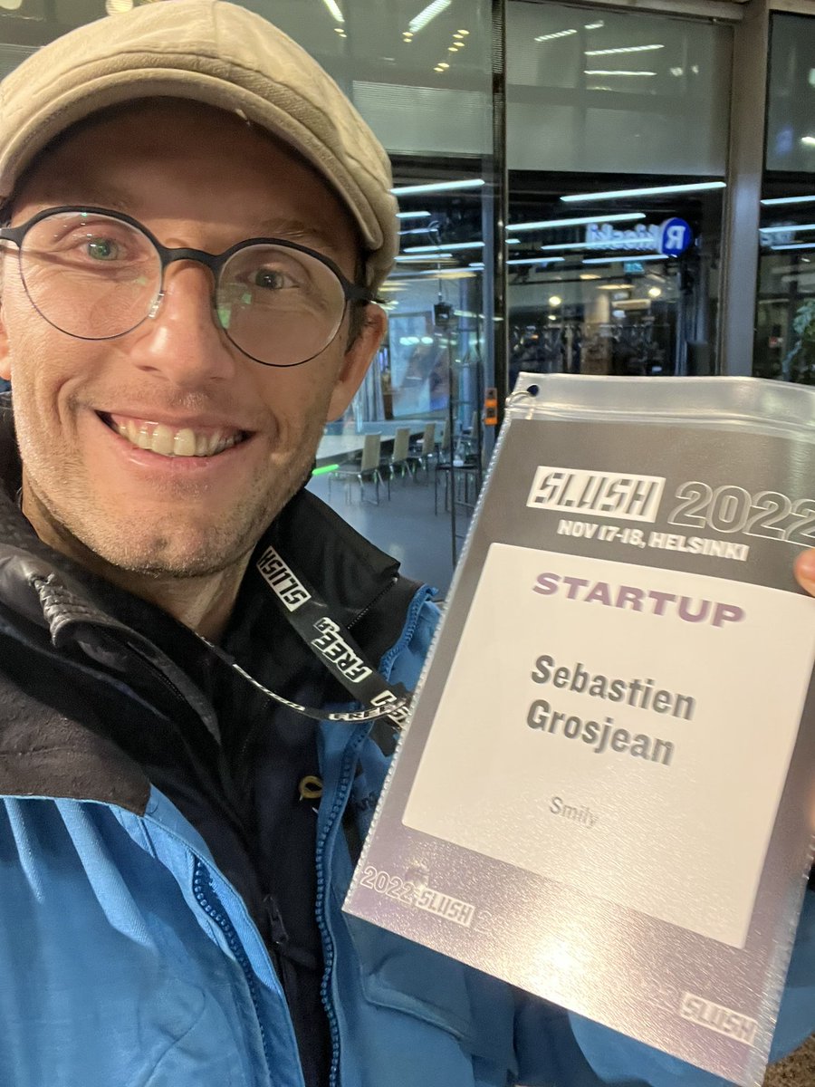 From no ticket last evening, to being in Helsinki with ticket for the top tech event #Slush2022 is on and we’ll be represented !!! Thanks so much Sophie, Flo, @businessfrance and @LaFrenchTech for your help. https://t.co/6R9xPUUBNz
