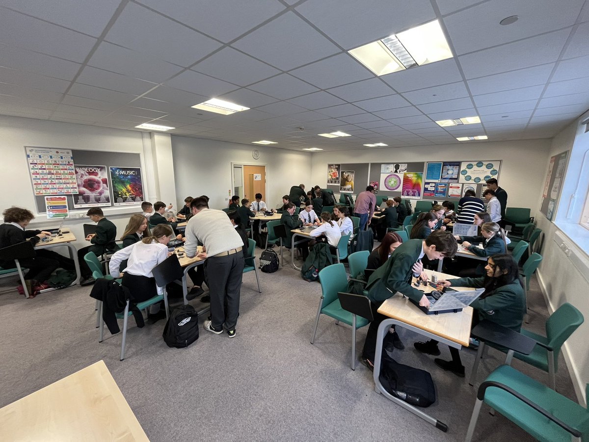 CultsAcadTech's tweet photo. S2 pupils have been competing in the Hydrogen Challenge, constructing hydrogen-powered lego cars https://t.co/sx8STHiiX3