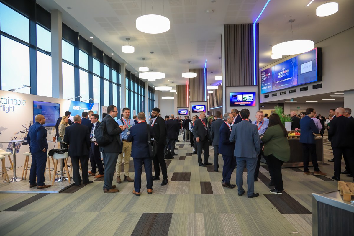 UKAeroInstitute's tweet photo. As the ATI Conference 2022 draws to a close, we say a big thank you to all our speakers, panellists, exhibitors, suppliers and delegates for making it a memorable event.
Be the first to hear about future ATI events: https://t.co/gpsLtilg1Z
#DestinationZero #ATIconf https://t.co/R9ekM95nTa