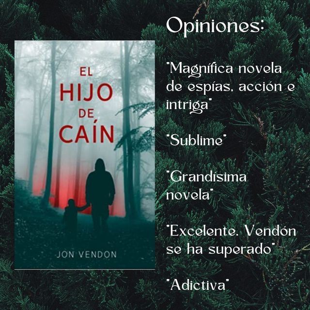¡¡¡ATENCIÓN!!!
Busco lectores, pero de los que anteponen la historia narrada a su autor.👇
EL HIJO DE CAÍN
👉Un #thriller visionario.
👉Uno de los #libros con más y mejores valoraciones en #Amazon en su género.
Por solo 3,99 euros. 
#KindleUnlimited 
📖amazon.es/dp/B09YMSYBMD/