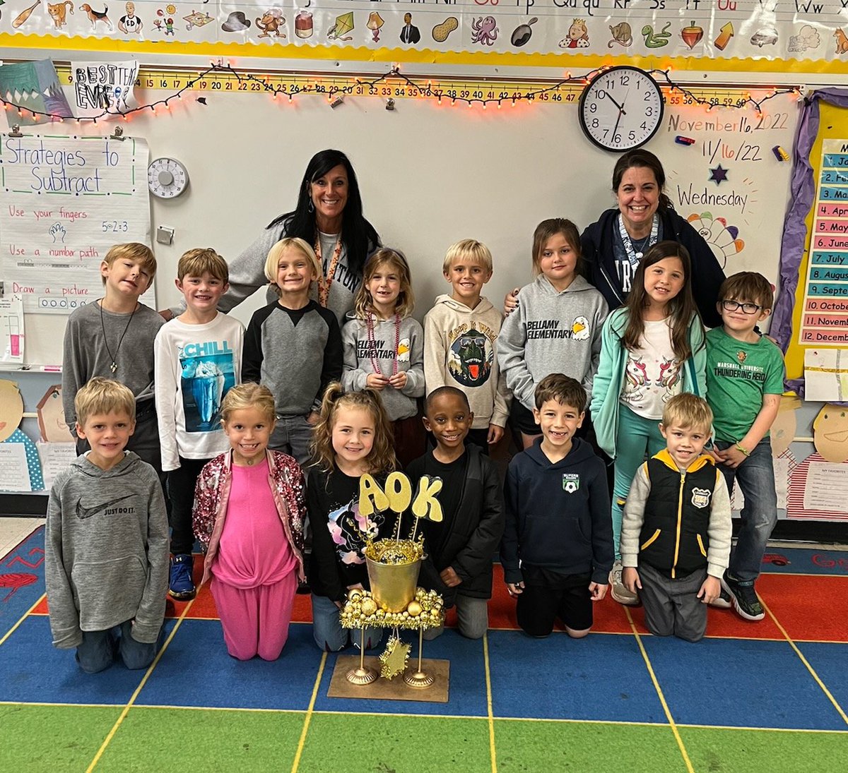 Our class had the most Acts of Kindness for the Raise Craze AOK challenge! Check out that trophey!#lovemyclass #fabulousfirsties 
#raisecraze #KindnessMatters 
<a href="/Akrpatterson/">Amber Patterson</a> <a href="/MrsRossersClass/">Jennifer Rosser</a> <a href="/chawkfan91/">JB Kilpatrick</a> <a href="/TweetsBellamy/">BellamyTweets</a>
