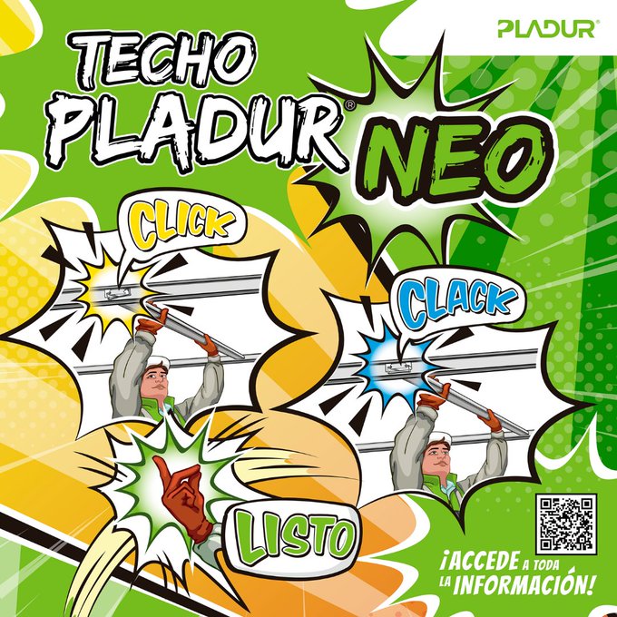 SptUnicomer's tweet photo. Click-Clack y listo! ¡Ya está aquí el nuevo sistema de techo continuo 𝗣𝗹𝗮𝗱𝘂𝗿® NEO!

🆕El sistema que revolucionará la forma de construir techos gracias a su innovador método de encaje patentado. https://t.co/xpYDpMN6CU
