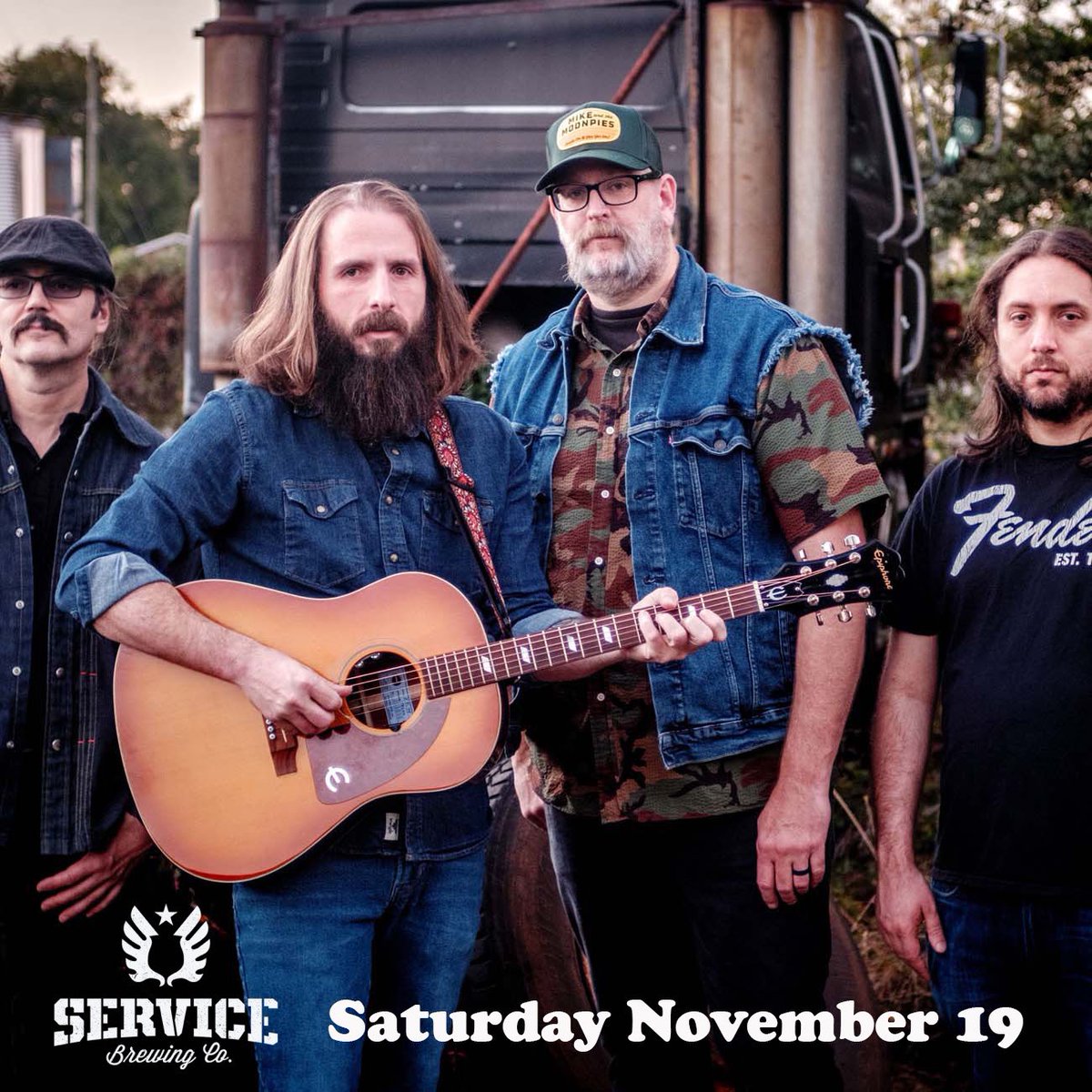 kennygeorgeband's tweet image. Join us Saturday at our go to spot in Savannah @servicebrewing Music starts at 6:30 and @smashedsavannah food truck will be there for all your burger loving needs! #kgb #kennygeorgeband #servicebrewing #smashedsavannah