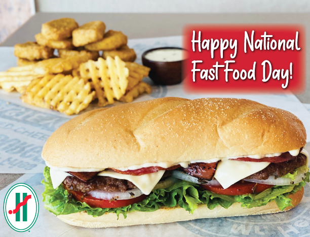 mrhero's tweet photo. Happy #NationalFastFoodDay 🍔🍟
Celebrate with your Mr. Hero favorites! #Romanburger #PotatoWaffers #TasteYouCrave https://t.co/Qn47KX4NWI