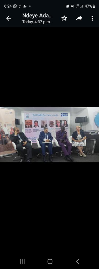 snorgah's tweet photo. Speaking at an event organised by @plan_egypt on the impact of #ClimateChange on health outcomes. CC impacts access to health info, mental health, air quality &amp; adversely affect girls. Need to collaborate to intensify actions to address them @PlanAULiaison #COP27 @omniaelomrani1 https://t.co/6pdf93RYao