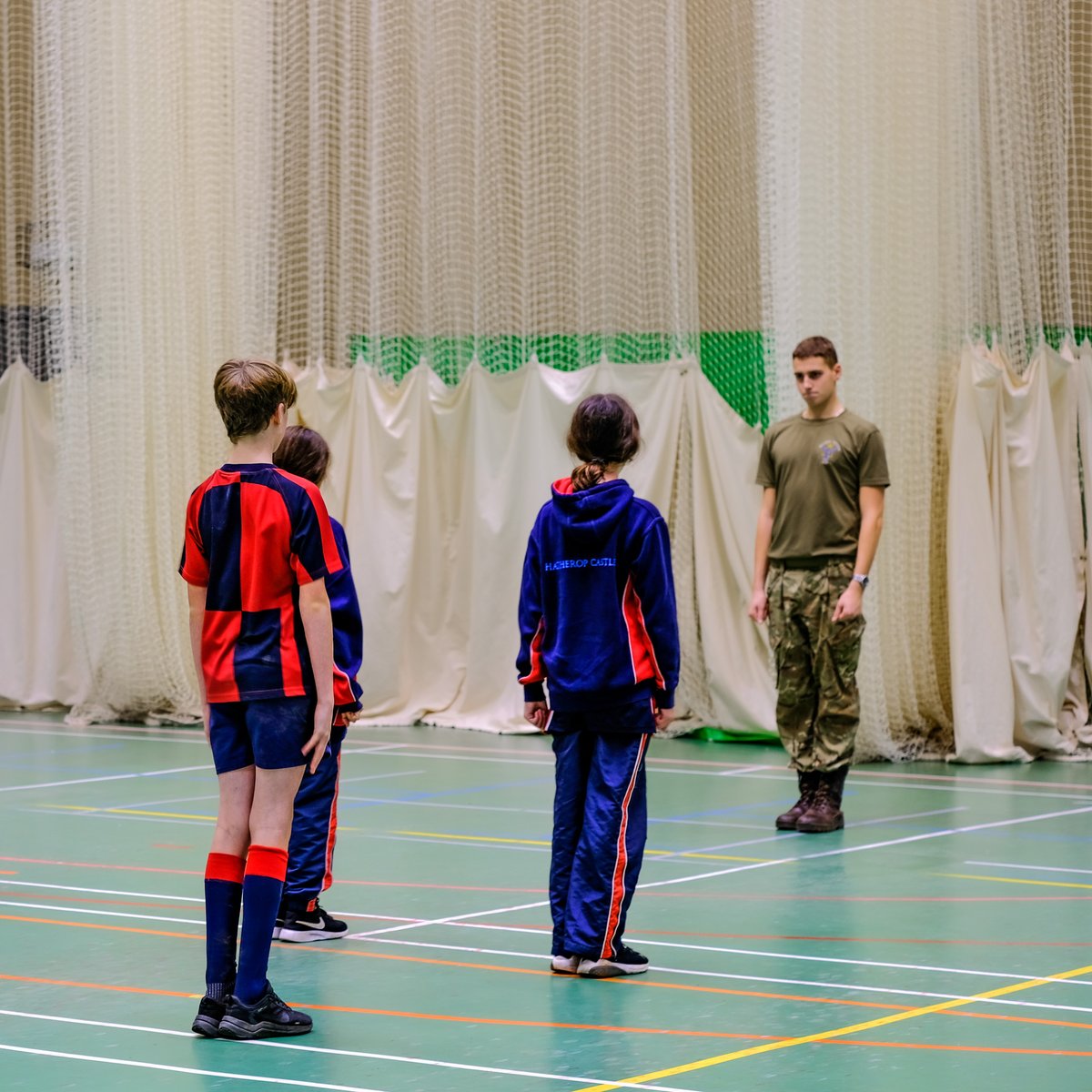malverncollege's tweet photo. @Hatheropcastleschool joined us yesterday for a thrilling day experiencing our CCF co-curricular.

Well done to all the pupils who learned drills, had a go in our shooting range and then headed out for Camouflage &amp; Concealment and Marine Fitness. 🏃 https://t.co/2xCImkqf3Y