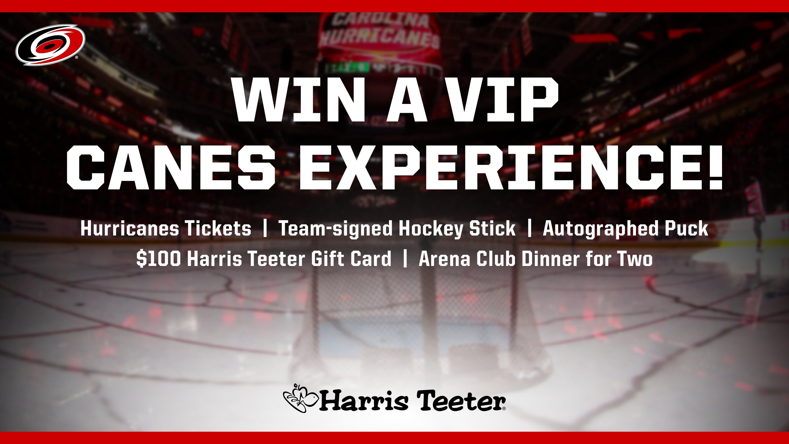 Carolina Hurricanes Game Ticket Gift Voucher