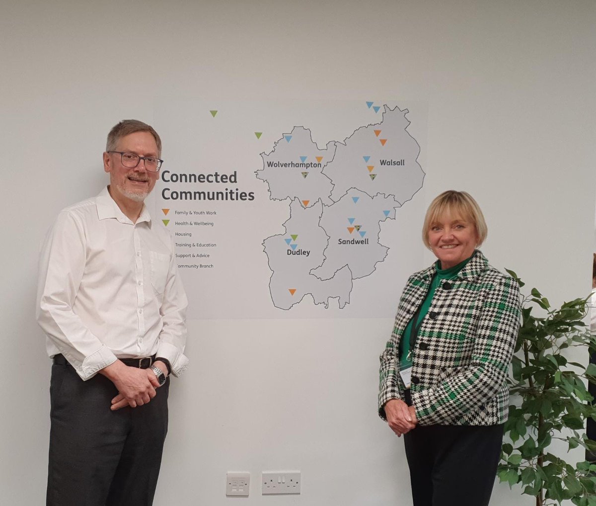 YMCA Black Country (@ymca_bc) on Twitter photo Steve Clay, chief executive welcomed a visit from <a href="/Denise_Hatton/">Denise Hatton</a> Chief Executive Officer and National Secretary of <a href="/YMCAEng_Wales/">YMCA England & Wales</a>. It was a chance for Denise to say thank you and farewell to Steve and discuss the importance of ethos as a foundation for everything. Steve Clay, chief executive welcomed a visit from <a href="/Denise_Hatton/">Denise Hatton</a> Chief Executive Officer and National Secretary of <a href="/YMCAEng_Wales/">YMCA England & Wales</a>. It was a chance for Denise to say thank you and farewell to Steve and discuss the importance of ethos as a foundation for everything.