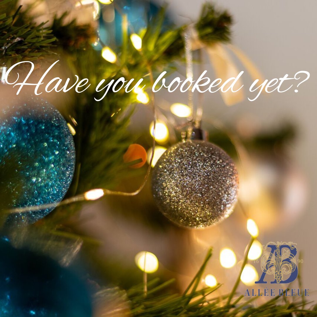 Allée Bleue Estate (@alleebleue) on Twitter photo Our Christmas Buffet Lunch is the perfect family Christmas Day celebration. Booking is essential and seats are limited.
To view our special menu and book:
alleebleue.co.za/christmas-day-…
#AlleeBleueExperiences <a href="/Franschhoek_SA/">Franschhoek Wine Valley</a> Our Christmas Buffet Lunch is the perfect family Christmas Day celebration. Booking is essential and seats are limited.
To view our special menu and book:
alleebleue.co.za/christmas-day-…
#AlleeBleueExperiences <a href="/Franschhoek_SA/">Franschhoek Wine Valley</a>