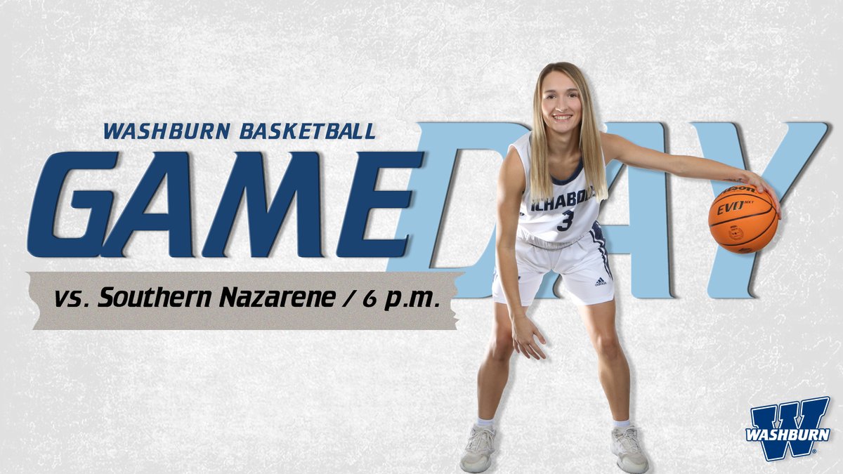 Day one of the Washburn Classic begins tonight against Southern Nazarene! #GoBods 

🆚 | Crimson Storm
📍 | Topeka, Kan.
⌚ | 6 p.m.
📊 | bit.ly/WBBlivestats
📺 | bit.ly/MIAANetwork
📻 | bit.ly/WUAudio