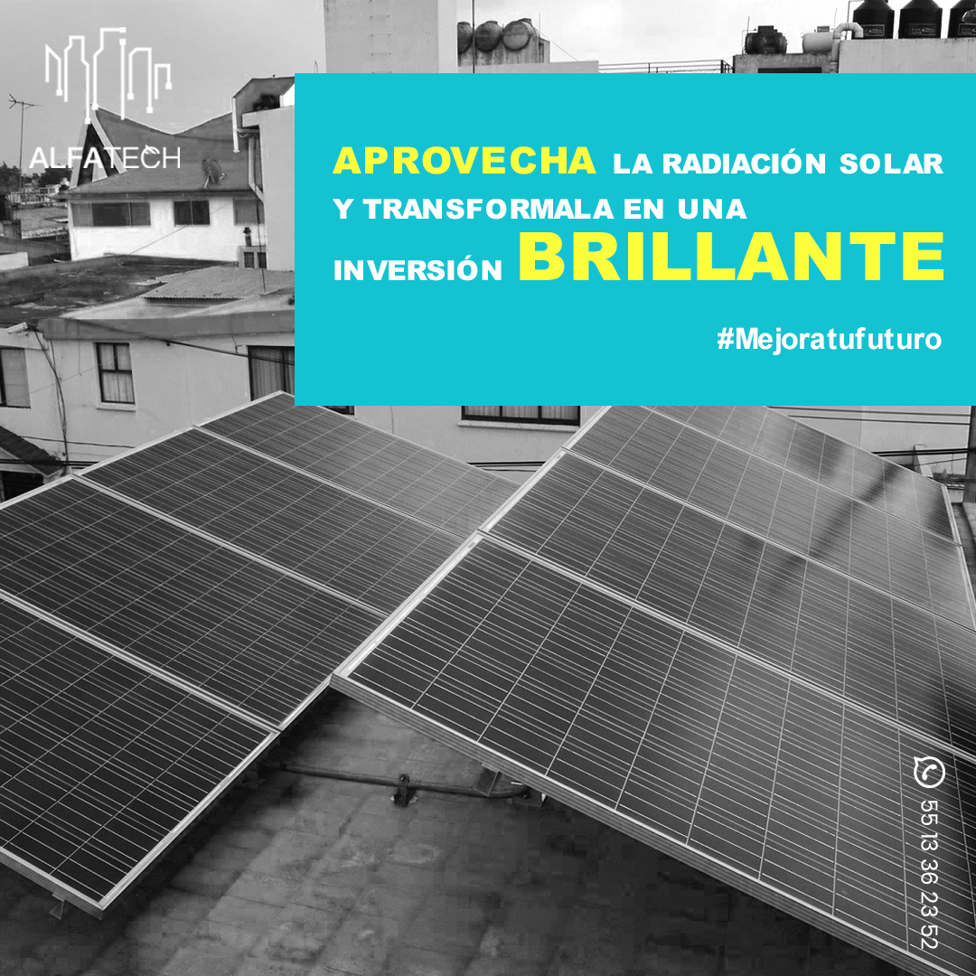 AlfatechMexico's tweet photo. ¡La #inversion  más brillante es hacer algo por el #futuro! Ofrecemos los #panelessolares más confiables. https://t.co/Xid0zQzp2D