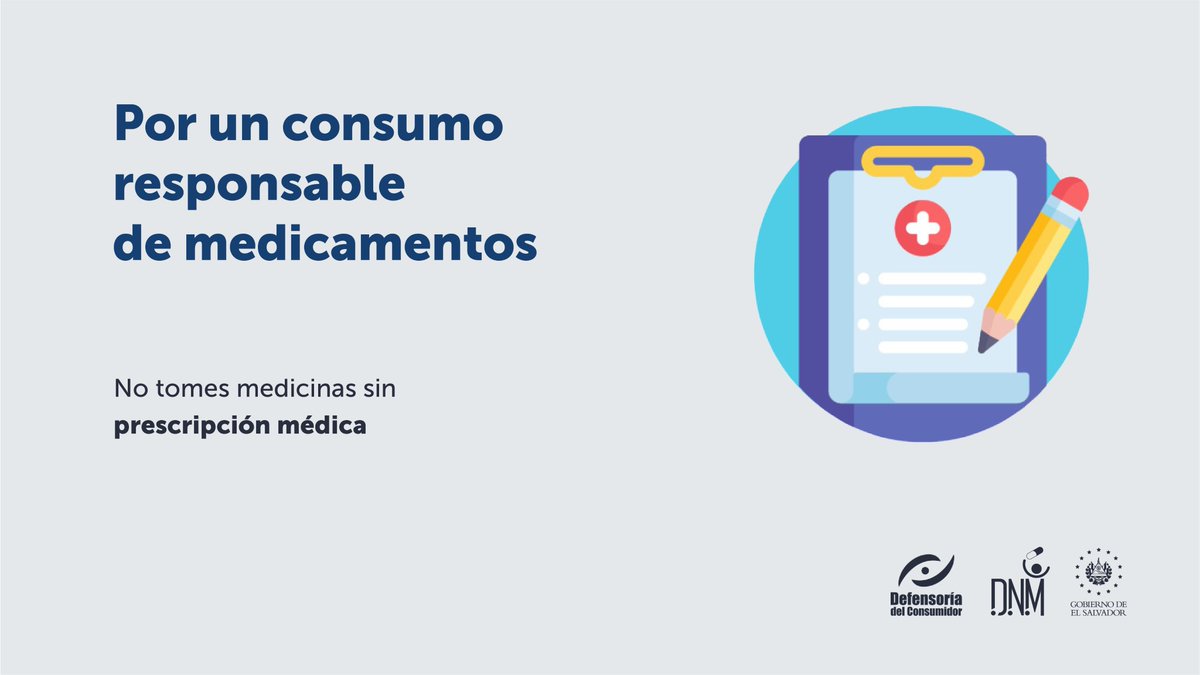 Defensoria_910's tweet photo. Ante cualquier malestar o los primeros síntomas de una enfermedad, acude de inmediato a un centro de salud.
Evita los riesgos que implica automedicarse, mejor busca ayuda médica.
No consumas medicinas que no estén recetadas por personal médico. 👩⚕️🧑⚕️
#Consumo_Responsable 💊 https://t.co/zN3i69FZJB