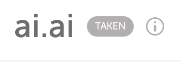 Everyone is crazy about .ai companies but someone has already won the game.

Come clean, who bought this?