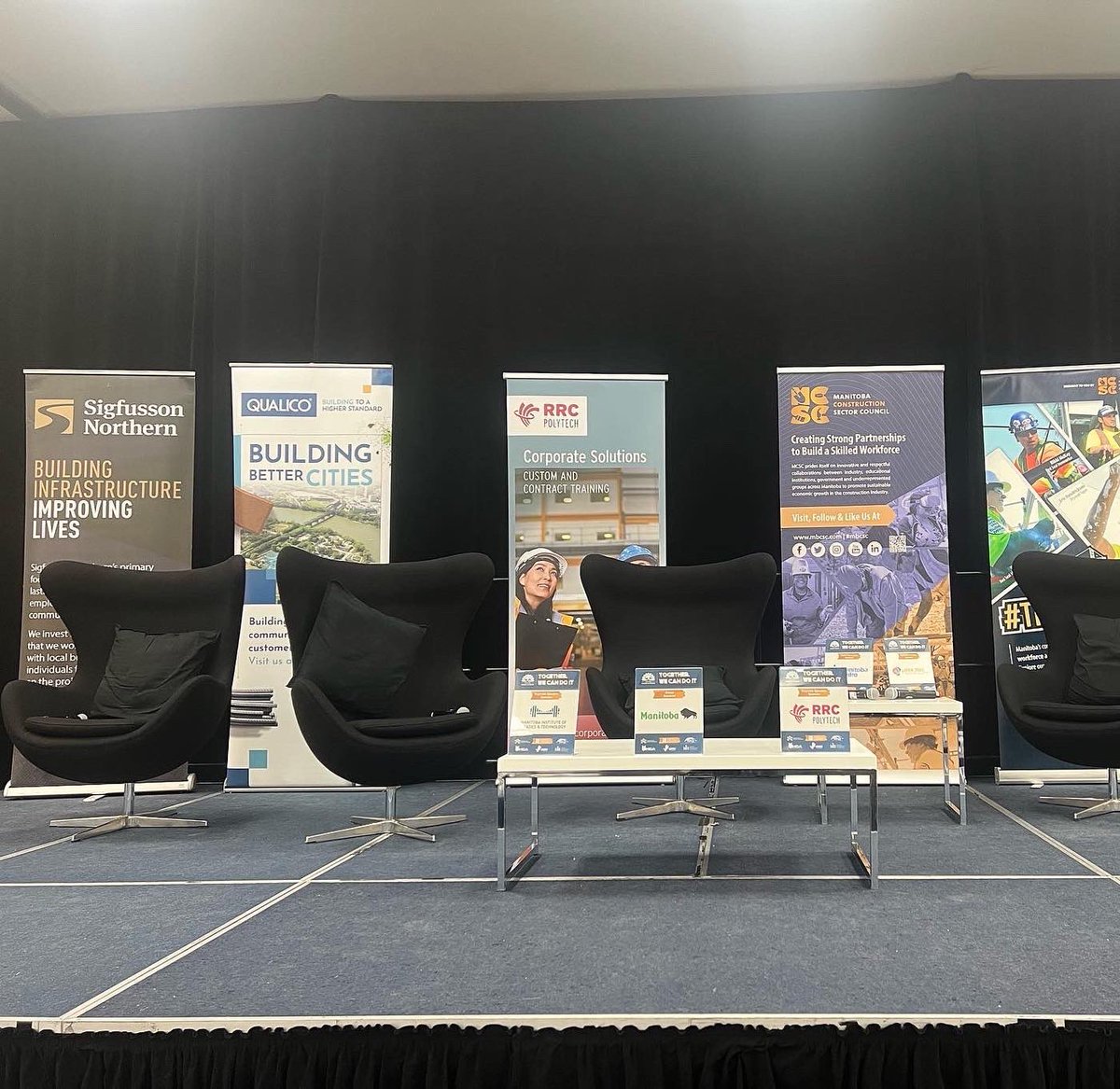 SigfussonLtd's tweet photo. Our Sigfusson Northern team is proud to sponsor and attend the 2022 Manitoba Women in Trades Conference! 

We had the opportunity to listen to empowering women speakers and be a part of some great panel discussions.

@MBWomenInTrades

#mbcsc #mbwit https://t.co/gBgBx13EbT