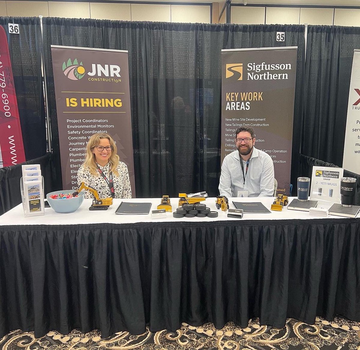 SigfussonLtd's tweet photo. Our Sigfusson Northern team is proud to sponsor and attend the 2022 Manitoba Women in Trades Conference! 

We had the opportunity to listen to empowering women speakers and be a part of some great panel discussions.

@MBWomenInTrades

#mbcsc #mbwit https://t.co/gBgBx13EbT