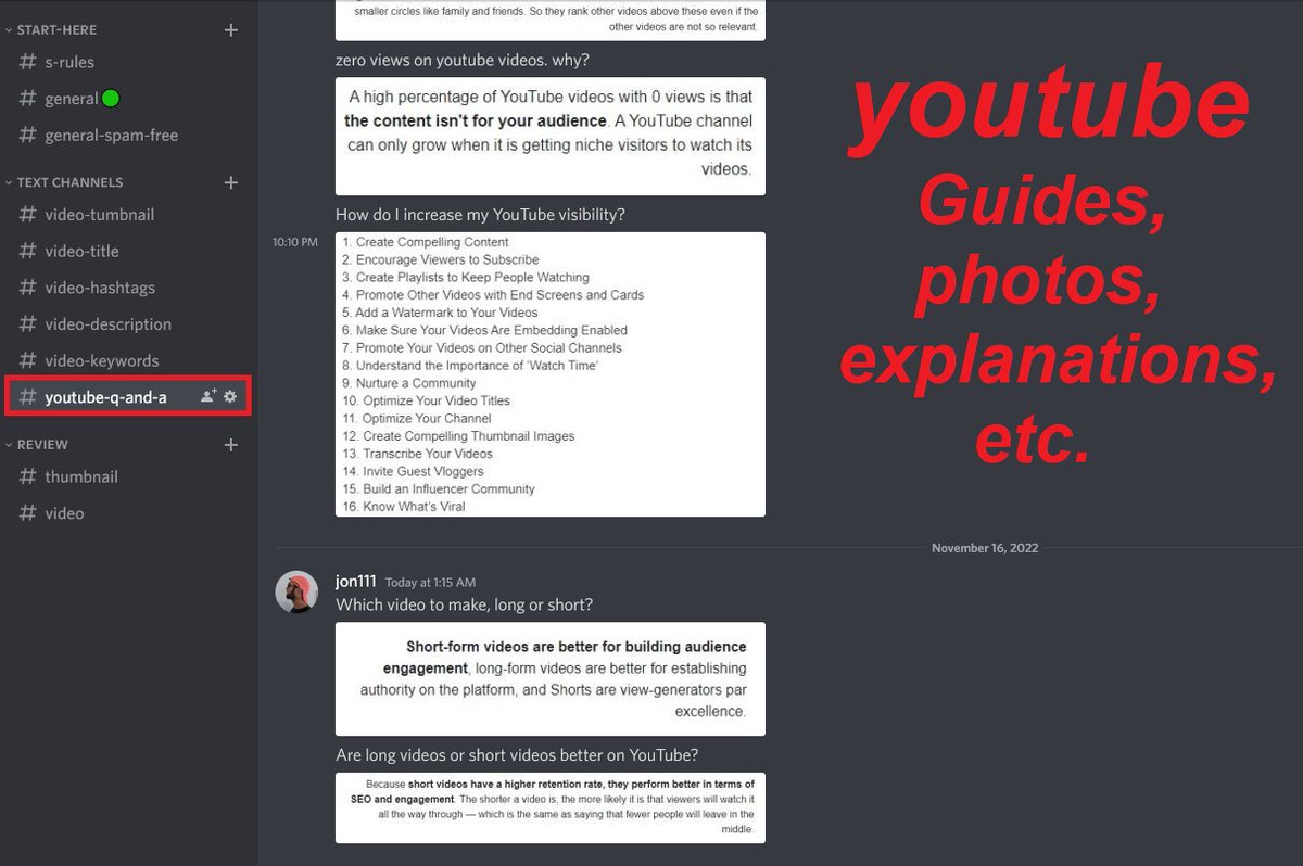 Rare1000videos's tweet photo. 🔴YouTuber University on Discord🔴
Guides, photos, explanations, etc.
to join search on discord -   jon111#2850
-
#YouTube #YouTuber #youtubechannel #youtubegaming #YouTubeBlack #YouTubeDOWN 
#YouTubeMusic #YouTubeCreatorSummit #YouTuber好きな人と繋がりたい https://t.co/761zLeusML