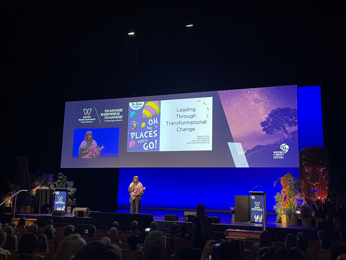 Leading through transformational change <a href="/raelenecastle/">Raelene Castle</a>:
1. Define the issue &amp; destination. 
2. Be clear with the scope. 
3. Find your champions &amp; use them.
4. Best people &amp; board support.
5. Communicate, consult &amp; evolve.

Discipline will pay off. #IWG2022