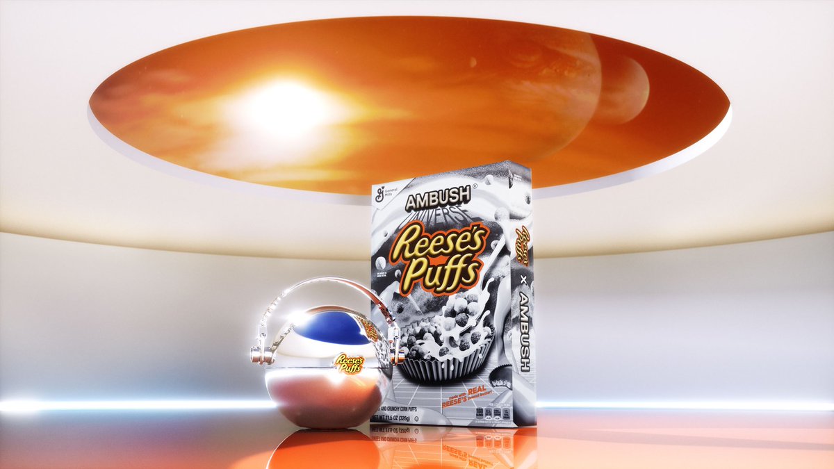 ambushdesign's tweet photo. Dropping tomorrow in the Breakfastverse ๐ ๐ฅฃ
Just go to https://t.co/tvE4Rm7SC9 at 12 pm ET to get the limited-edition CHROME BOX and CHROME PUFF ๐งก๐ซ๐ฅฃ๐ฅ
@ambushdesign
@reesespuffs
#BREAKFAST #CEREAL #AMBUSH #REESESPUFF #kitchenware https://t.co/fpBPS9sKrz