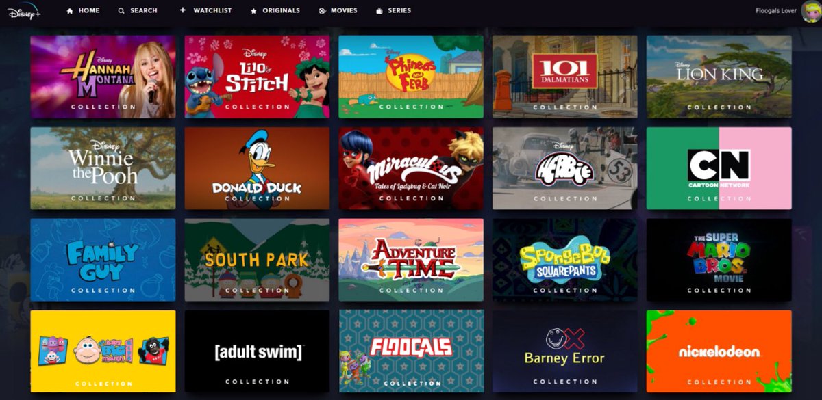 JuniorSchedules's tweet photo. @kumotion_ Disney+ Has Updated https://t.co/erCibmERbx