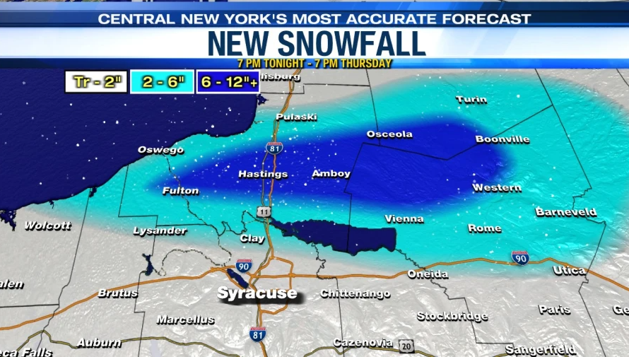 NewsChannel 9 on Twitter "Are you ready for some snow? Here is the