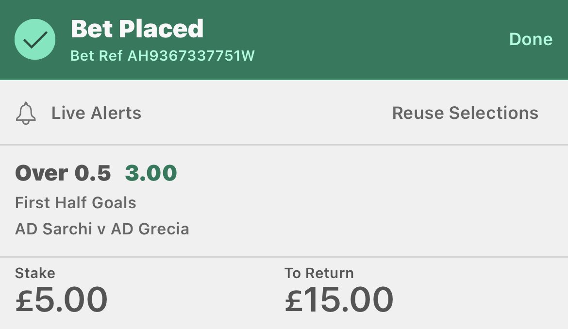TheGamblingGoa7's tweet photo. Bet 1 https://t.co/eghlX9SQYg