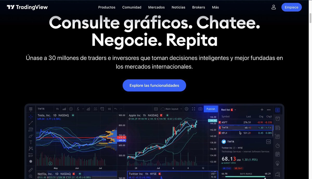 🎁🎉 SORTEO CUENTA PRO+ #TRADINGVIEW de 6 MESES (VALORADA EN 180$ )🎉🎁 

Requisitos👇

1️⃣ Seguir a <a href="/JohnNakamoto_/">JohnNakamoto</a> y a <a href="/es_tradingview/">TradingView en español</a> 

2️⃣ Like💚 y RT 🦄

3️⃣ Comenta para tener más posibilidades !😉

Daré el ganador en 48 horas ⏳

¡Suerte a todxs!🥳

#Giveaways #CryptoGiveaway