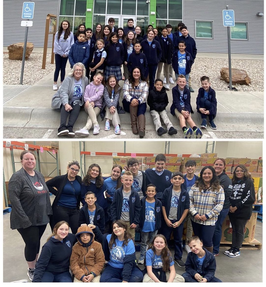 focacademy's tweet photo. 💙🦁💙🦁💙🦁💙 Thank you SO much to blue house students, staff and parents! Your team effort made a huge impact on the community! #HouseOfService #GoBlue #FOCALions https://t.co/qIHmLKQZiO