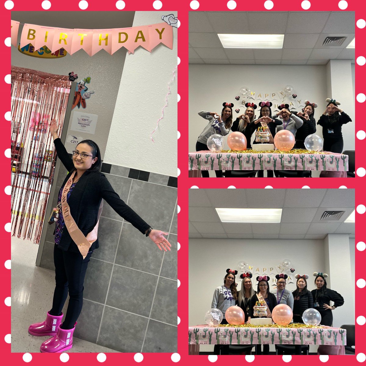 ehs_lote's tweet photo. Eastlake LOTE would like to wish a magical birthday to Madame Cavazos 💕🎂🥳 #JoyeuxAnniversaire 🎉 https://t.co/gxzkhz1NTg
