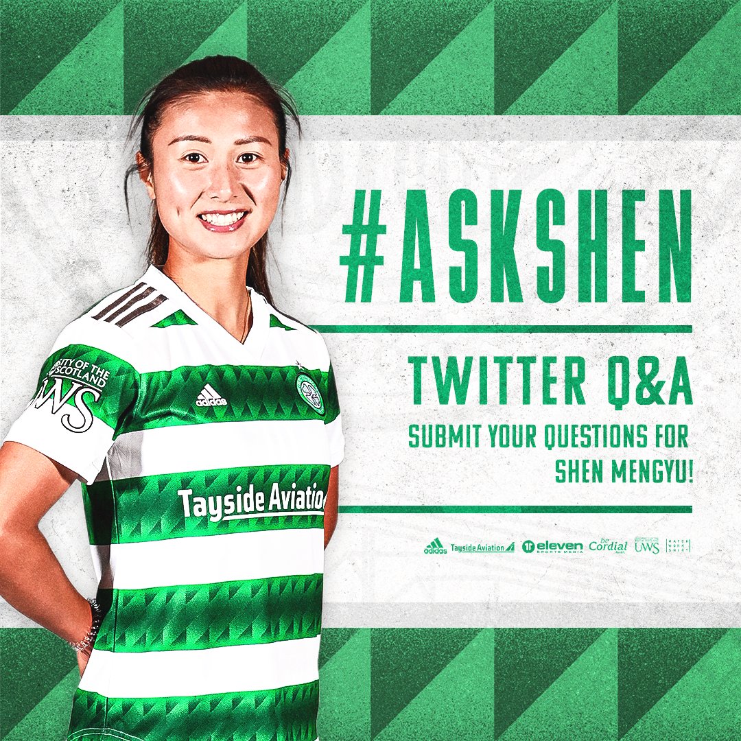 ❓ Gear up for the return of SWPL action with another #CelticFC Q&A! 😃 🇨🇳 Shen Mengyu is in the hotseat to answer your questions! 📲 Reply to this tweet with your question for Shen, using the hashtag #AskShen! ⤵️🍀