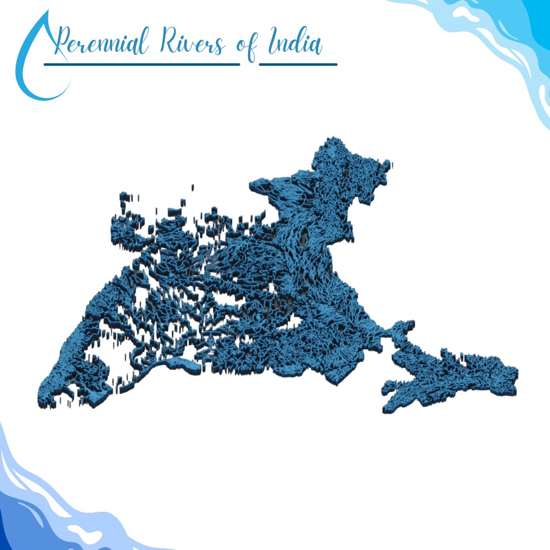 th8lfcguy's tweet photo. Day 16 of #30DayMapChallenge - Minimal
Rookie (pilot) attempt at using #aerialod to provide a 3D effect onto my map of Indian Perennial rivers
Q: is it minimal enough, though?
Tools - @ArcGISPro @canva @aerialod
Data - #divagis
#maps #gis #GISDay2022 #gischat https://t.co/enpW2JWERq