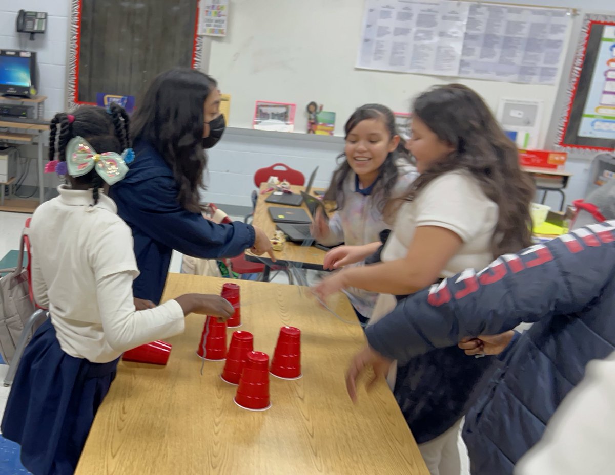 Our initial RoboVance team meeting went well, with students learning to build team skills.  After this activity, they went into reflection and it was great to hear their glows and grows with teamwork.  We love our scholars <a href="/PinkstonPride/">Pinkston Street Elementary</a> #ThisisPinkston