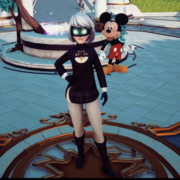 yorukigamer's tweet photo. I've done it! 2B has been uploaded to my Dreamlight Valley! 😂😍🤖
@yokotaro @DisneyDLV  #DisneyDreamlightValley #NieRAutomata #2B https://t.co/BvUyLenvP1