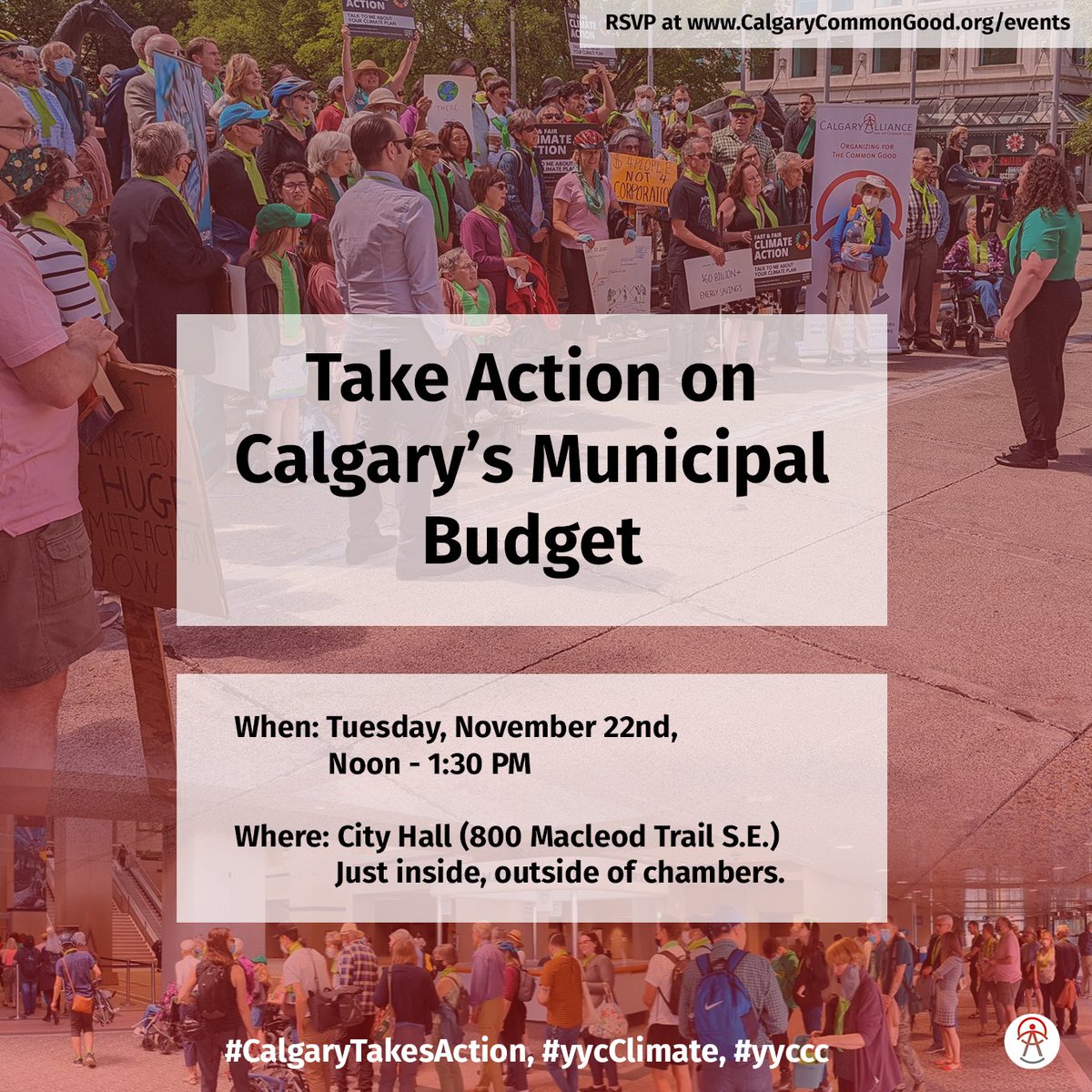 actiondignity's tweet photo. Reposted from @commongoodyyc

Take Action: Join us on Tuesday, November 22nd, at noon, as we take action on Calgary's Municipal Budget.

Registration Link: https://t.co/qPM3gPE053 https://t.co/xZVLGPNV8q
