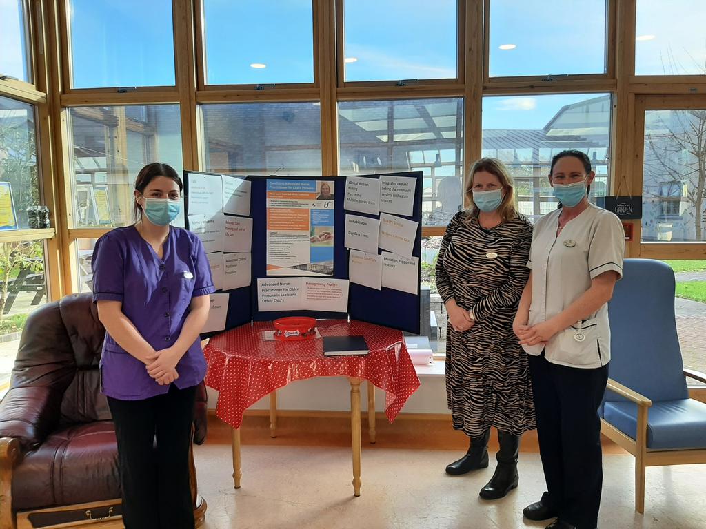 lyncho24's tweet photo. Delighted to represent Advanced Practice for Older Persons in BirrCNU, @SMountmellick @DMHospitalGroup @AnpMrht @MLMCommHealth @NMPDMidlands  @amburke12 @DianeOToole8 @deefaylan @shadakbar https://t.co/KhSgY9dCAe