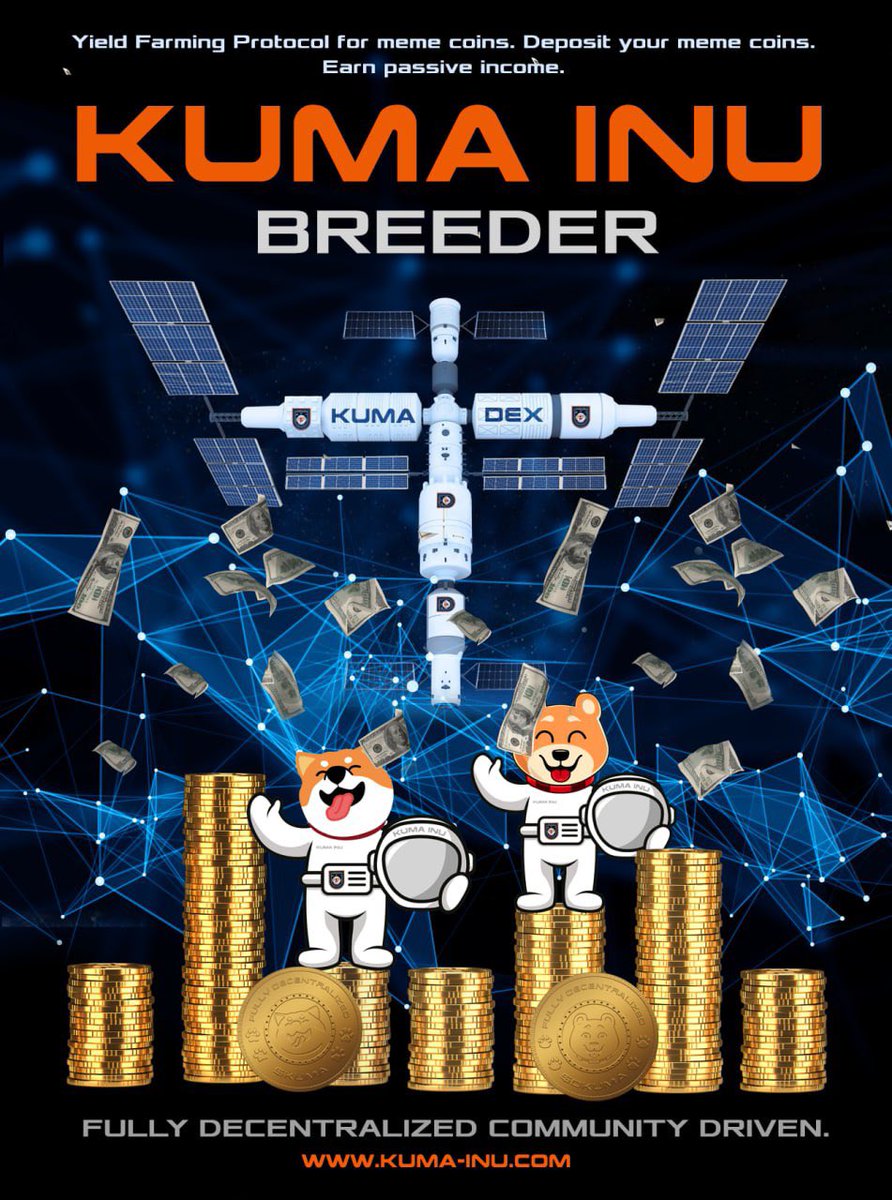 KUMASPACEX's tweet photo. @WhaleCoinTalk $KUMA $DKUMA $USDC
Stake #KumaInu earn #dKuma
Stake #DKUMA earn #USDC
Stake USDC earn #kUSDC
Stake #kUSDC earn $dKUMA 

read our white paper 💎 infinite loop

https://t.co/WupcA9Mjzz https://t.co/F2GeaSgMzP
