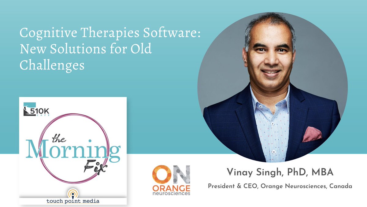New #TheMorningFix podcast: Hosts Amy Shepherd and Julie Dye are joined by guest Vinay Singh to discuss a new cognitive therapy software to help children improve their reading and comprehension levels, due to dyslexia and other learning challenges. Listen:
touchpoint.health/podcast/cognit…