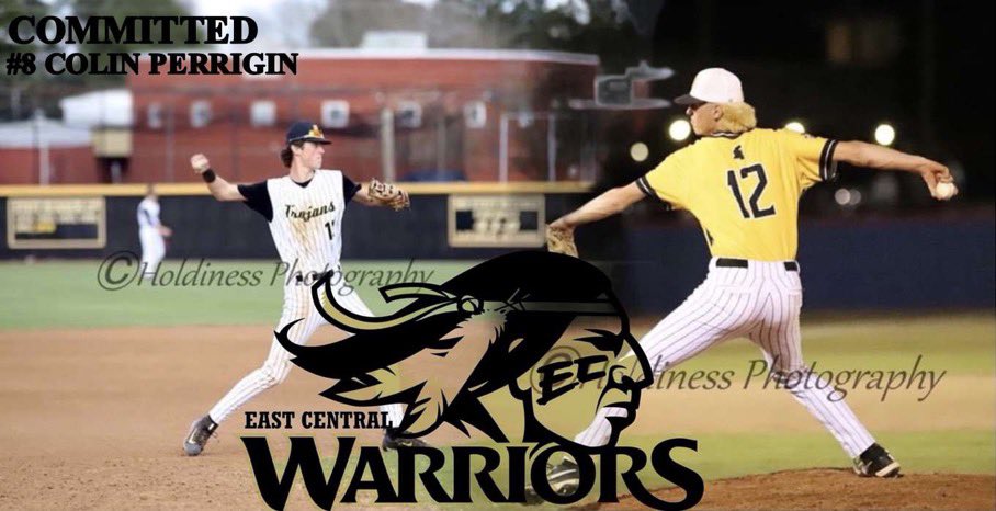 I am blessed to announce that I will be furthering my academic and athletic career at East Central Community College! I would like to thank my family, coaches, and everyone else who has helped me get this far. <a href="/ECCCBaseball/">ECCC Baseball</a> <a href="/NewHopeBaseball/">New Hope Baseball</a>