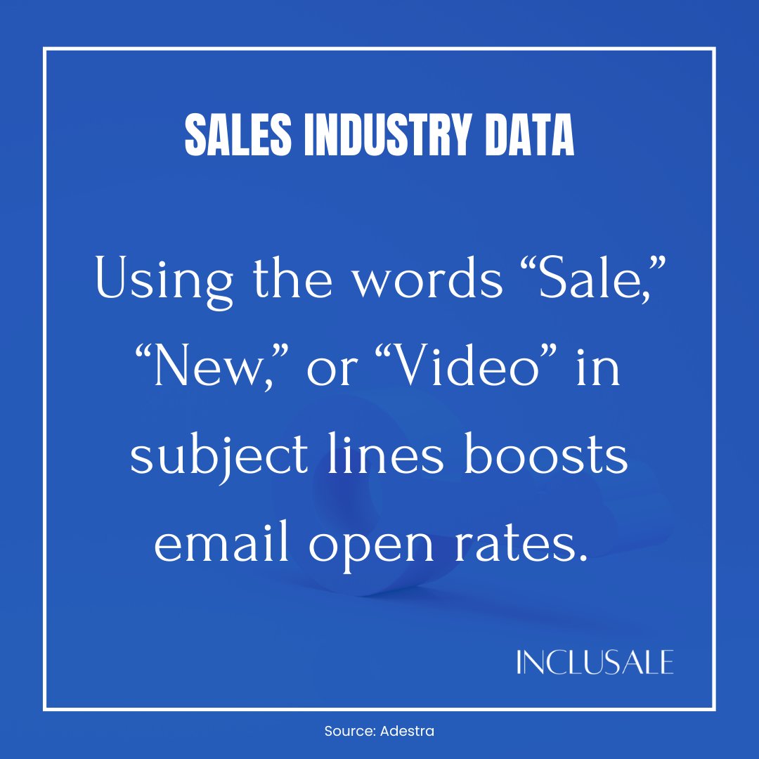 inclusale's tweet image. Here's a quick tip to help you increase your conversions! #Use what works. 📈 

#SalesData #Inclusale