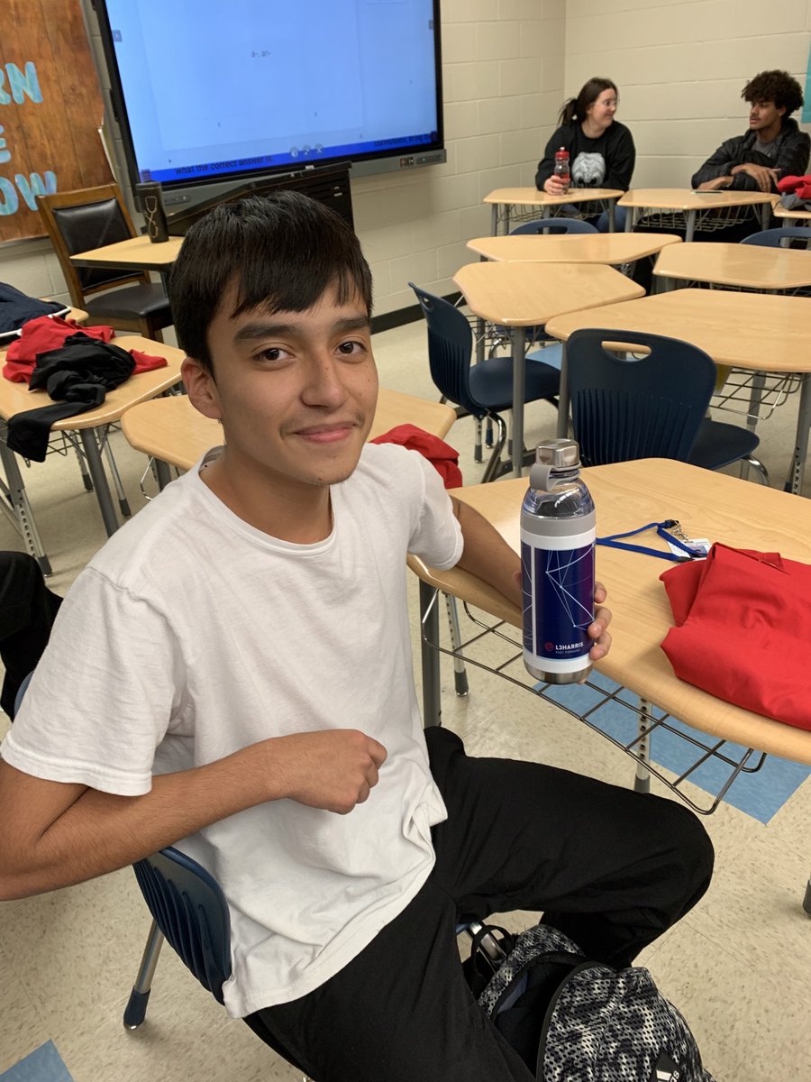 InnovateCISD's tweet photo. Congratulations to Oscar from #CHS_lions and Guillermo from #AVCato! They won the @L3HarrisTech glider challenge at the 2nd annual @CastleberryISD Family Code Night last night! #Castleberrycodes #castleberryisd https://t.co/NsJFK0qvD1