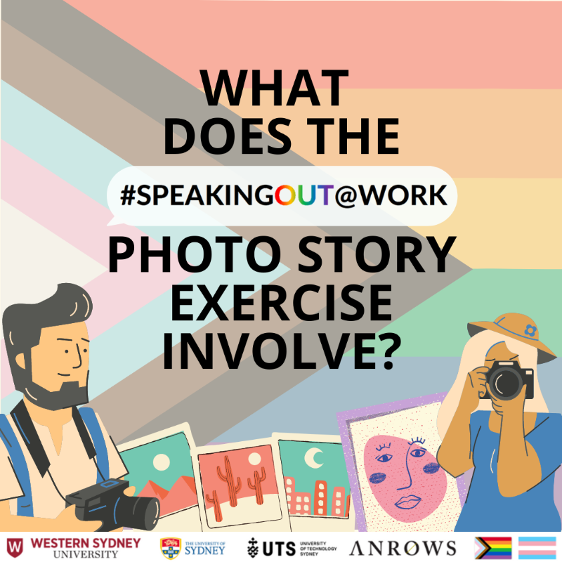 speakoutatwork's tweet photo. Feeling artsy? You can also share your thoughts and experiences of workplace sexual harassment through a photo story exercise. 
We're recruiting now! Click on the images to participate!