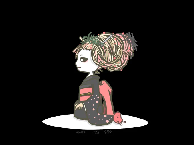 10月⑦ 10/25〜28 #先月描いた絵を晒そう #イラスト #Illustrations #絵柄が好みって人がいたらいいなぁ