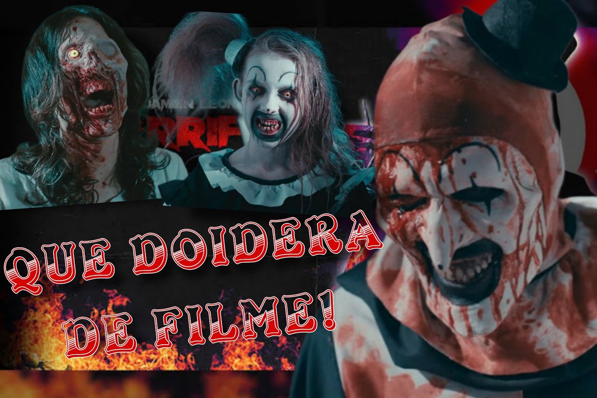_mirel666's tweet photo. SAIU MEU REVIEW SOBRE TERRIFIER 2! VEM CONFERIR:

https://t.co/dixC8cbrFO

#reviewdefilmes #terrifier2 #critica #movies #TERRIFIER https://t.co/oL4ydOw4QJ