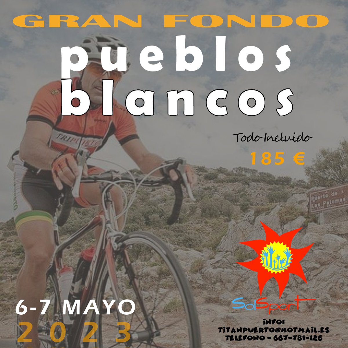 CDSOLSPORT's tweet photo. Si te gustan las marchas cicloturista, esta es la tuya, pedalea y nosotros nos encargamos del resto 😏🚴‍♂️💪 https://t.co/r8eVSRsmy7