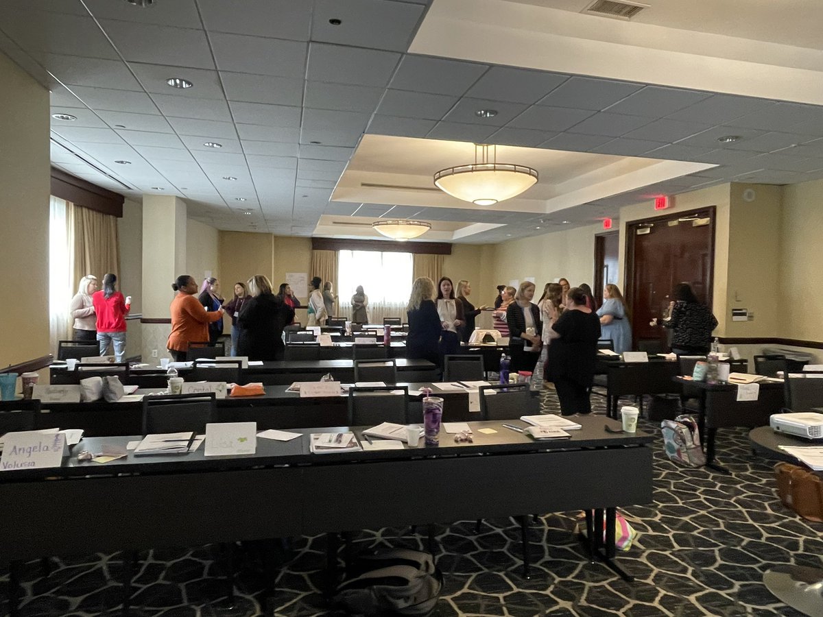 SarahHallEdD's tweet photo. I enjoyed spending the past 3 days with these amazing district &amp; school  literacy coaches from Volusia, Orange, Brevard, &amp; Lake. What a fun group of dedicated educators! They are part of Florida’s 1st cohort earning the Reading Coach Endorsement. See you in December! @EducationFL https://t.co/z9yhsRmGgR