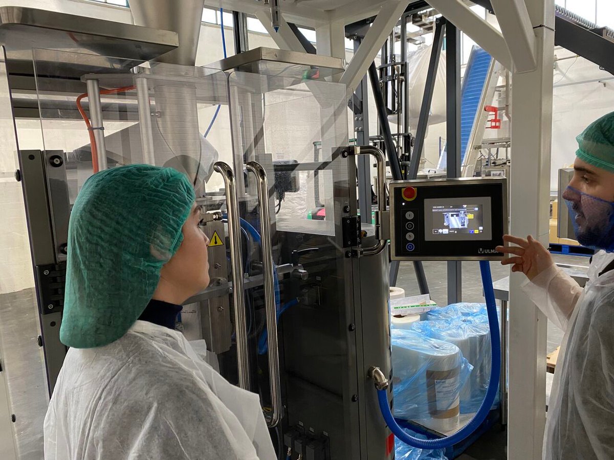It was great to see a demo by our application engineer at our new facility running <a href="/SiraneLtd/">Sirane</a> #plasticfree #earthfilm through VFFS. Please let us know if you would like see whats possible!