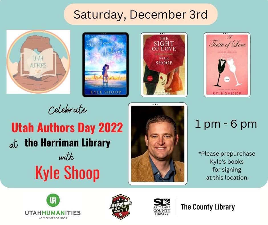 I’ll be among the authors celebrating #utahauthorsday2022 at the Herriman, UT Library on Dec 3 1-6pm. I can only autograph presold books. So buy them on Amazon soon. Drop by&amp; say hi!
#utahevents #utahauth #utahauthorsday #utah #shoplocalutah #authorsoftwitter #leagueofutahwriters