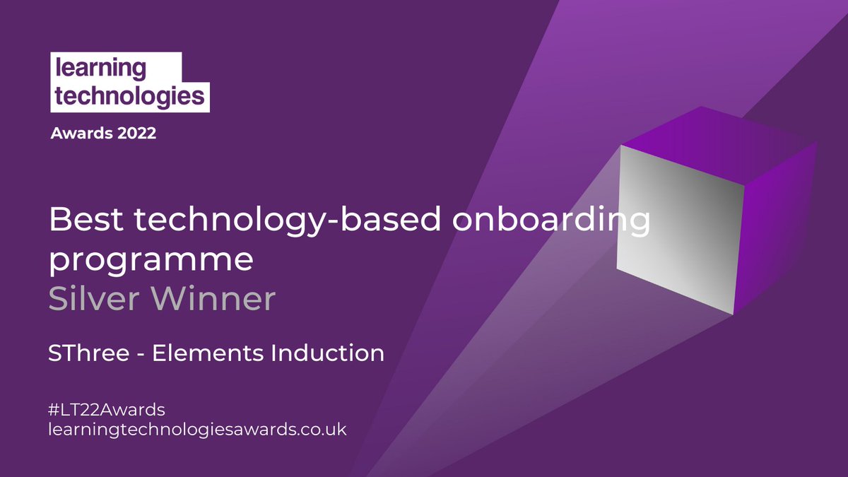 Learning Technologies Awards tweet media