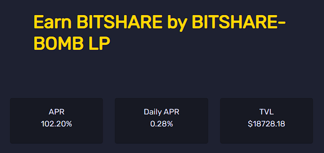 BombMoneyBSC's tweet image. bitBOMB BITSHARE-BOMB LP farm has a lot of upcoming potential. 

Start farming here👆 
app.bitbomb.io/farm/ShareBITS…

$BOMB #crypto #DeFi #staking