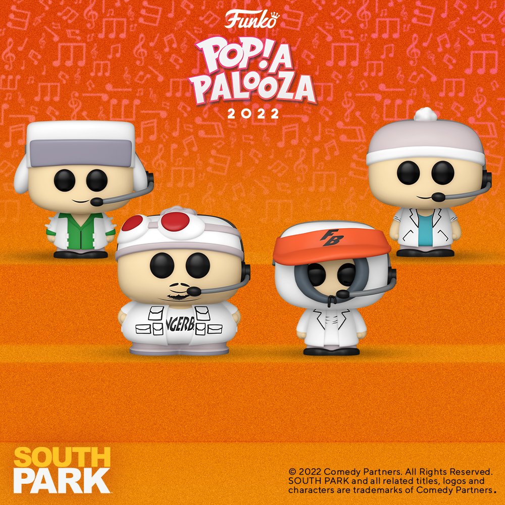 Funko on X: Popapalooza 2022: POP! Television: South Park™ - South Park™  Boy Band. Pre-order today! #FunkoPopapalooza #Funko #FunkoPOP :   South Park™ Shop:    / X