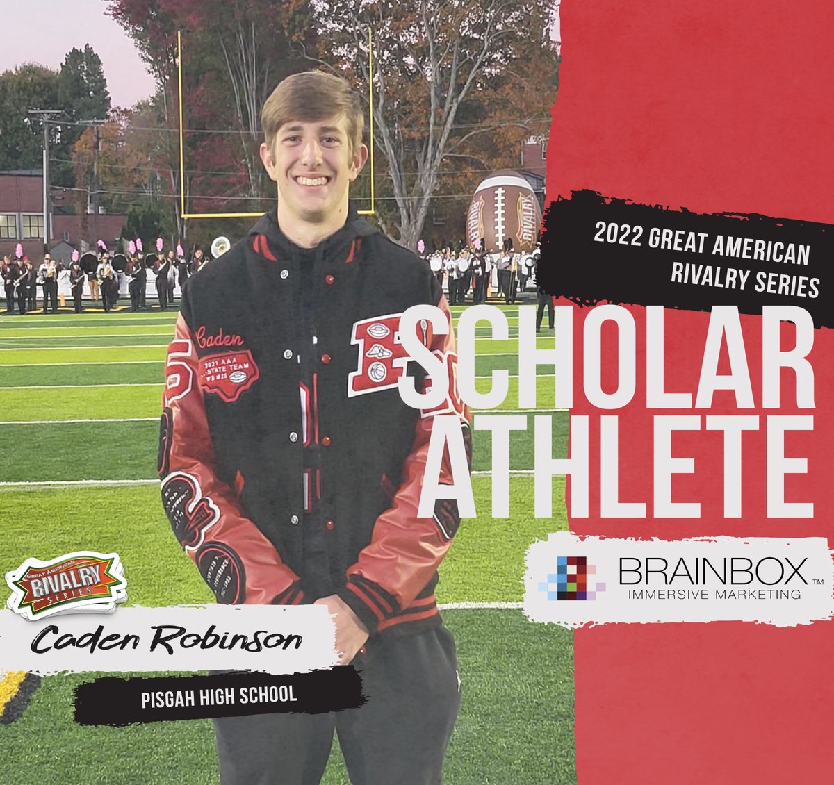 AmericanRivalry's tweet photo. Your support will help secure @CadenRobinson18 from Pisgah a spot on our 2022 Scholar Athlete All-America team and an additional scholarship!
VOTING IS UNLIMITED ‼️
Vote for Caden ➡️ https://t.co/qiuvApKLQ4 https://t.co/vbVVj9qDCq
